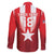 Custom Liberia Football Family Matching Puletasi and Hawaiian Shirt Lone Stars Go Champion