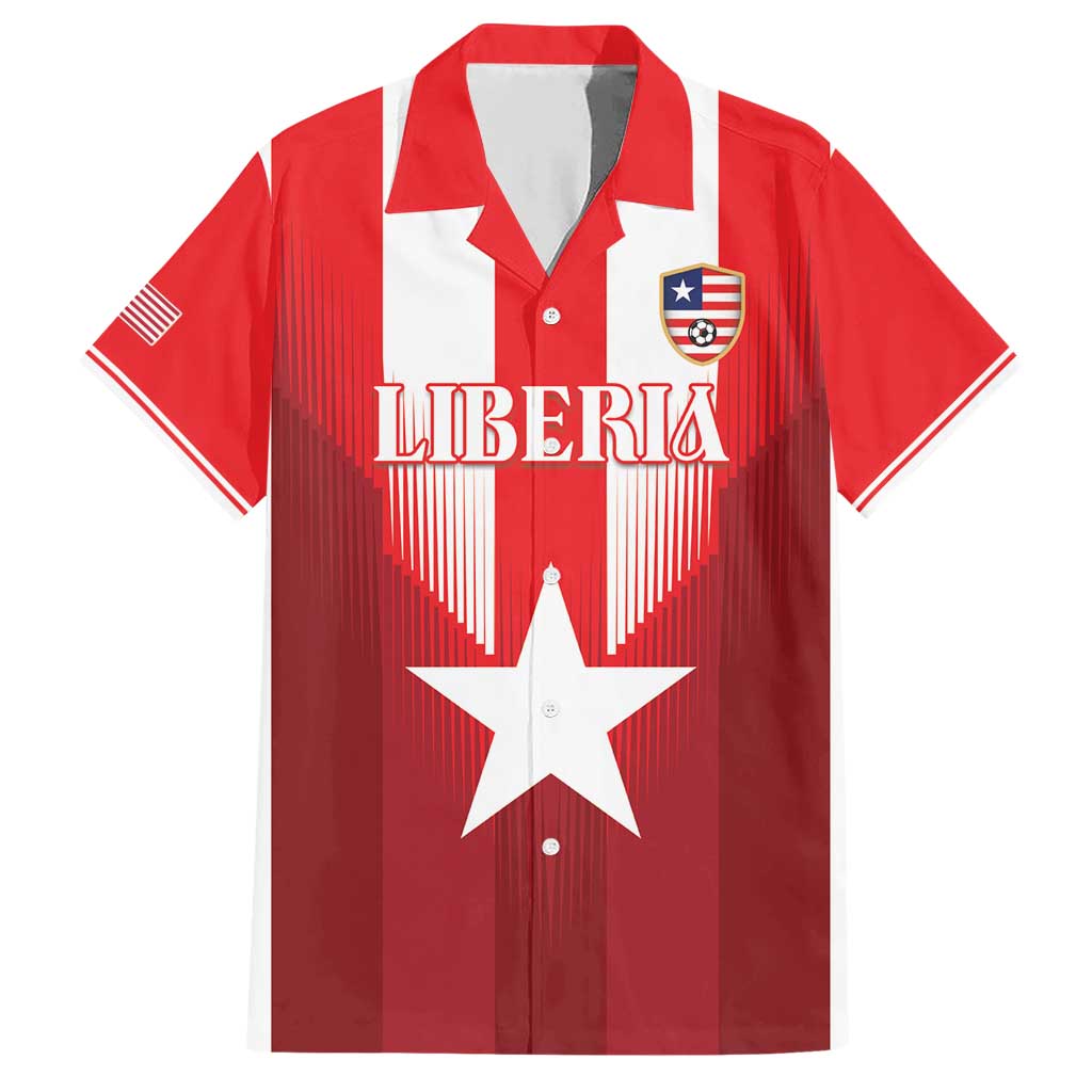 Custom Liberia Football Family Matching Short Sleeve Bodycon Dress and Hawaiian Shirt Lone Stars Go Champion