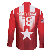 Custom Liberia Football Family Matching Summer Maxi Dress and Hawaiian Shirt Lone Stars Go Champion