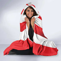 Custom Liberia Football Hooded Blanket Lone Stars Go Champion