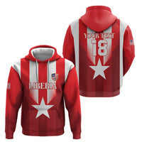 Custom Liberia Football Hoodie Lone Stars Go Champion