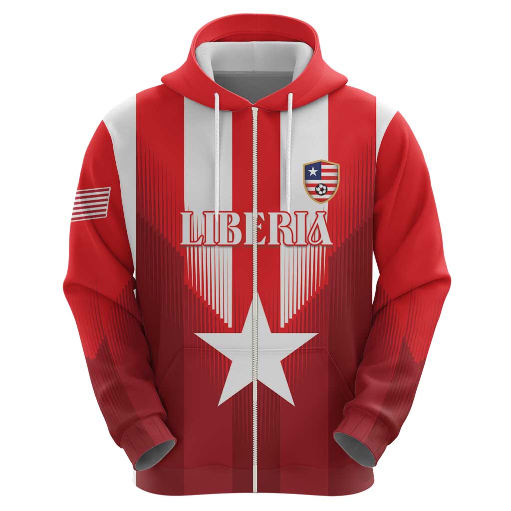 Custom Liberia Football Hoodie Lone Stars Go Champion