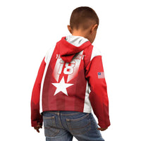 Custom Liberia Football Kid Hoodie Lone Stars Go Champion