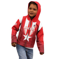 Custom Liberia Football Kid Hoodie Lone Stars Go Champion