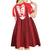 Custom Liberia Football Kid Short Sleeve Dress Lone Stars Go Champion