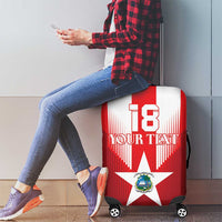 Custom Liberia Football Luggage Cover Lone Stars Go Champion