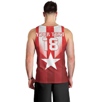 Custom Liberia Football Men Tank Top Lone Stars Go Champion