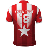 Custom Liberia Football Polo Shirt Lone Stars Go Champion