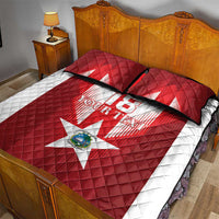 Custom Liberia Football Quilt Bed Set Lone Stars Go Champion