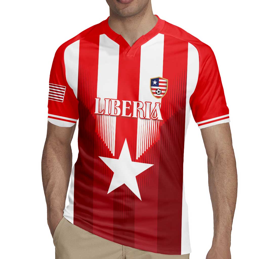Custom Liberia Football Rugby Jersey Lone Stars Go Champion