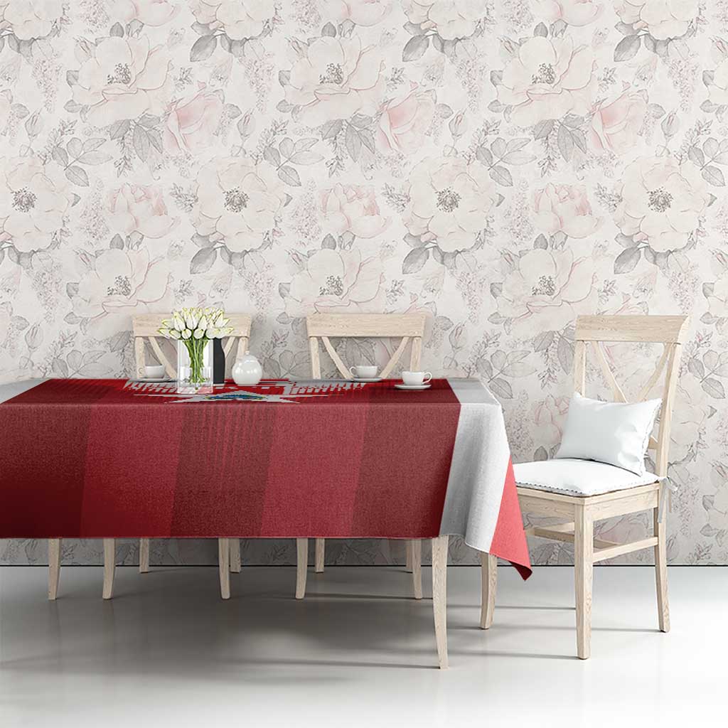 Custom Liberia Football Tablecloth Lone Stars Go Champion