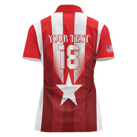 Custom Liberia Football Women Polo Shirt Lone Stars Go Champion