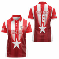 Custom Liberia Football Women Polo Shirt Lone Stars Go Champion