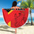 Custom Spain Football Beach Blanket La Roja Go Champion - Wonder Print Shop