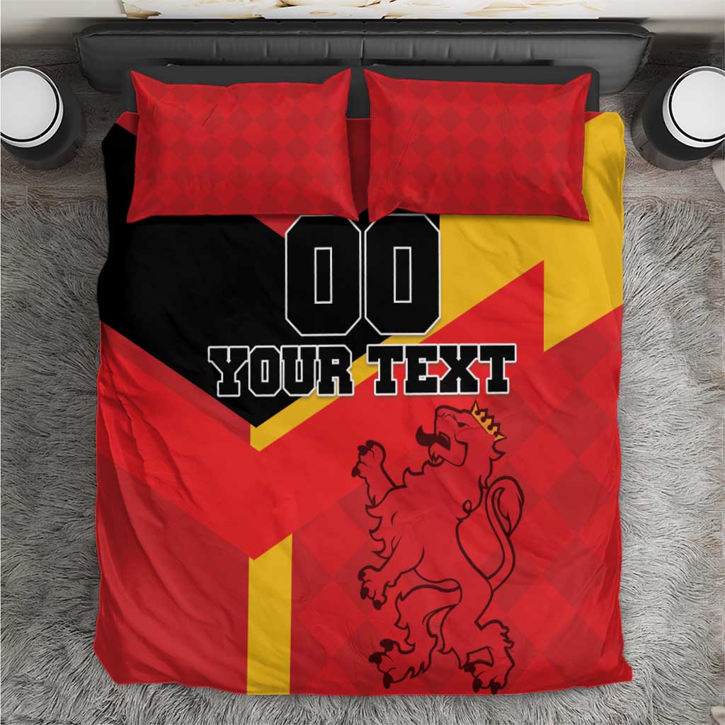 Custom Spain Football Bedding Set La Roja Go Champion - Wonder Print Shop