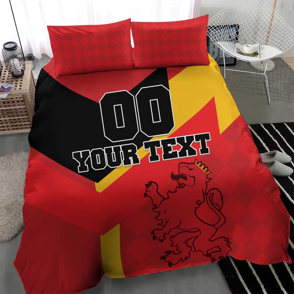 Custom Spain Football Bedding Set La Roja Go Champion - Wonder Print Shop