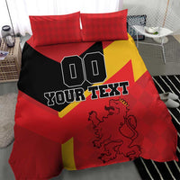 Custom Spain Football Bedding Set La Roja Go Champion - Wonder Print Shop