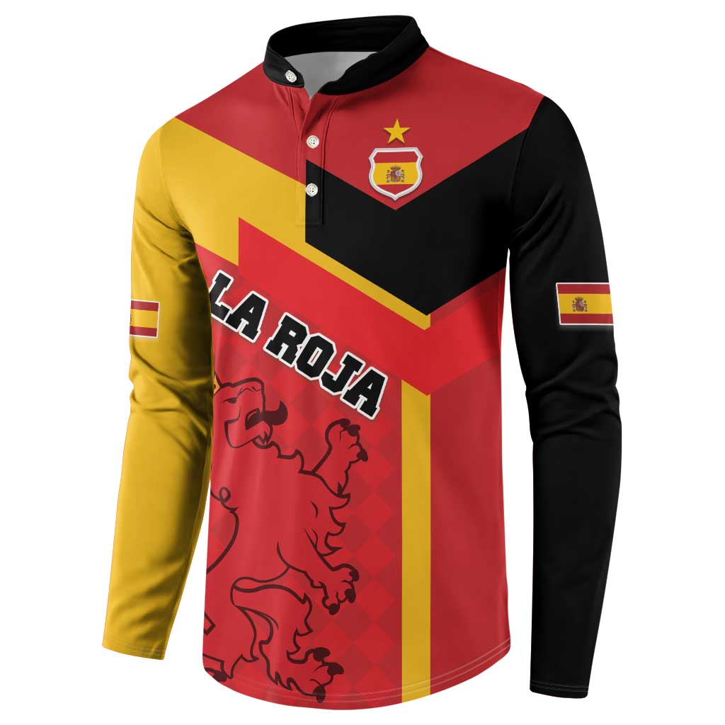 Custom Spain Football Button Sweatshirt La Roja Go Champion - Wonder Print Shop