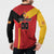 Custom Spain Football Button Sweatshirt La Roja Go Champion - Wonder Print Shop