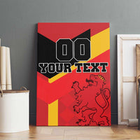 Custom Spain Football Canvas Wall Art La Roja Go Champion - Wonder Print Shop