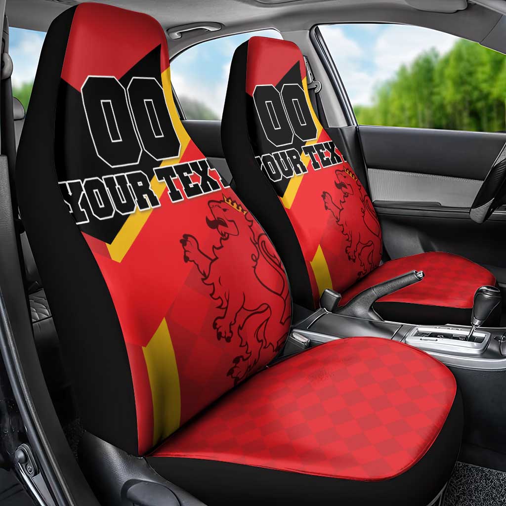 Custom Spain Football Car Seat Cover La Roja Go Champion - Wonder Print Shop
