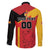 Custom Spain Football Family Matching Long Sleeve Bodycon Dress and Hawaiian Shirt La Roja Go Champion - Wonder Print Shop