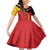 Custom Spain Football Family Matching Mermaid Dress and Hawaiian Shirt La Roja Go Champion - Wonder Print Shop