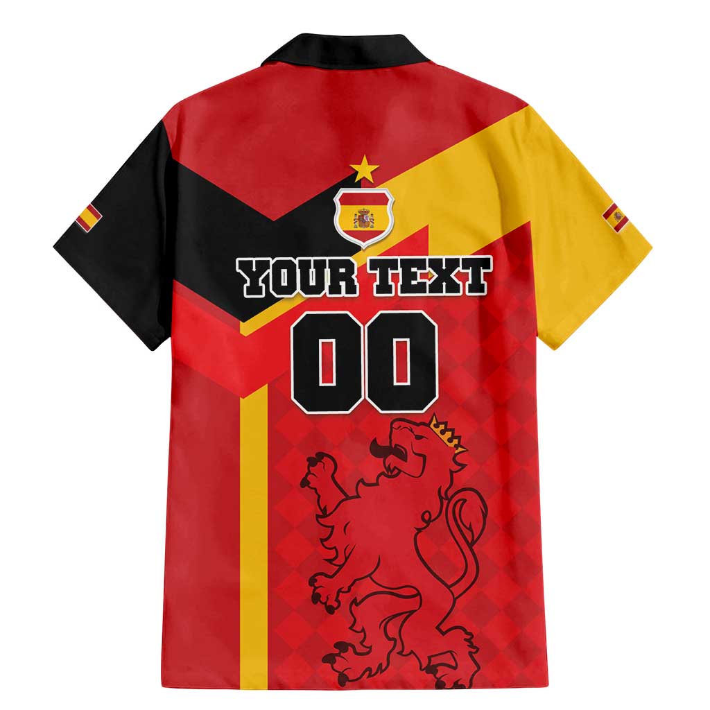 Custom Spain Football Family Matching Mermaid Dress and Hawaiian Shirt La Roja Go Champion - Wonder Print Shop