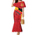 Custom Spain Football Family Matching Mermaid Dress and Hawaiian Shirt La Roja Go Champion - Wonder Print Shop