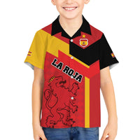 Custom Spain Football Family Matching Puletasi and Hawaiian Shirt La Roja Go Champion - Wonder Print Shop