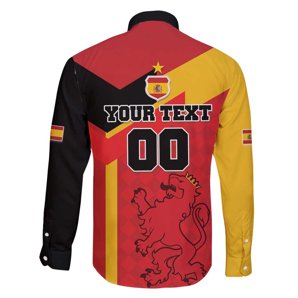 Custom Spain Football Family Matching Short Sleeve Bodycon Dress and Hawaiian Shirt La Roja Go Champion - Wonder Print Shop