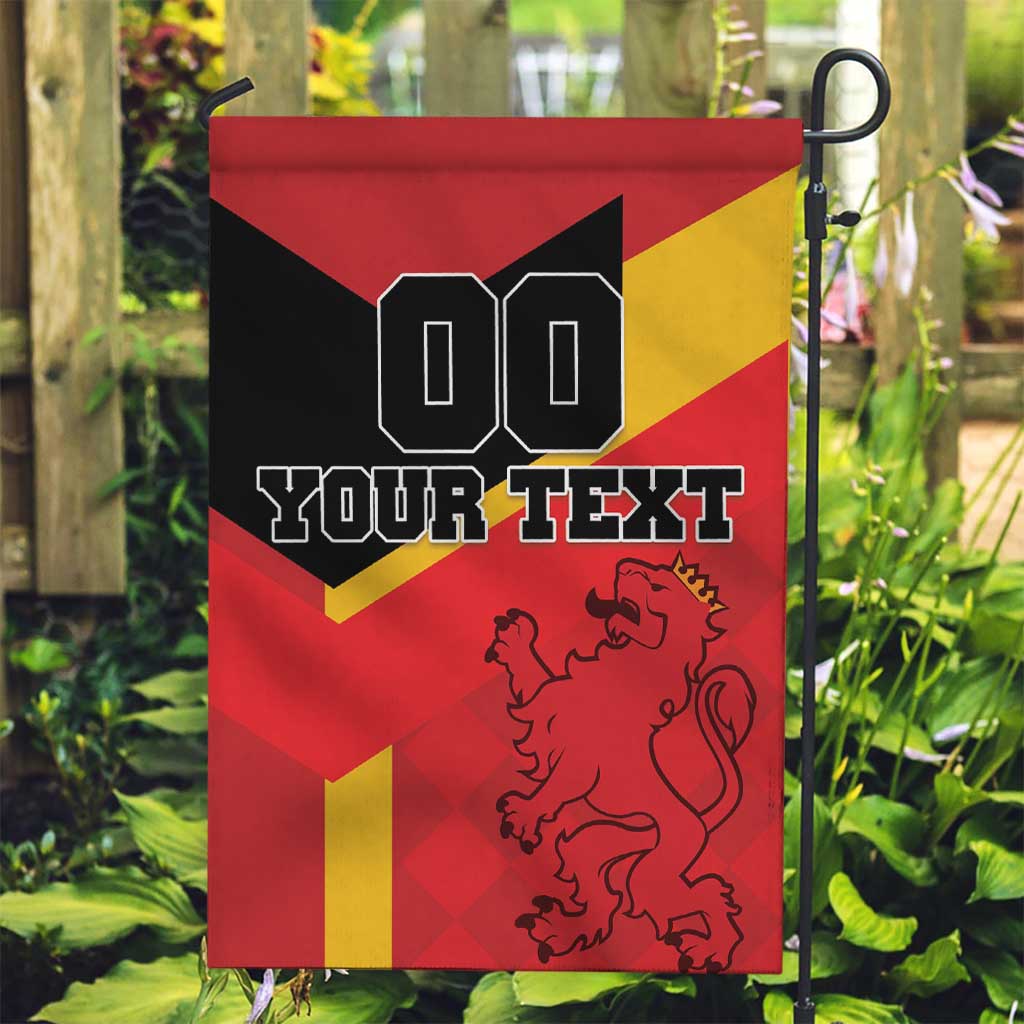 Custom Spain Football Garden Flag La Roja Go Champion - Wonder Print Shop