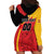 Custom Spain Football Hoodie Dress La Roja Go Champion - Wonder Print Shop