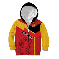 Custom Spain Football Kid Hoodie La Roja Go Champion - Wonder Print Shop