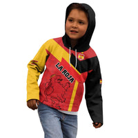 Custom Spain Football Kid Hoodie La Roja Go Champion - Wonder Print Shop