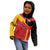 Custom Spain Football Kid Hoodie La Roja Go Champion - Wonder Print Shop
