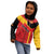 Custom Spain Football Kid Hoodie La Roja Go Champion - Wonder Print Shop