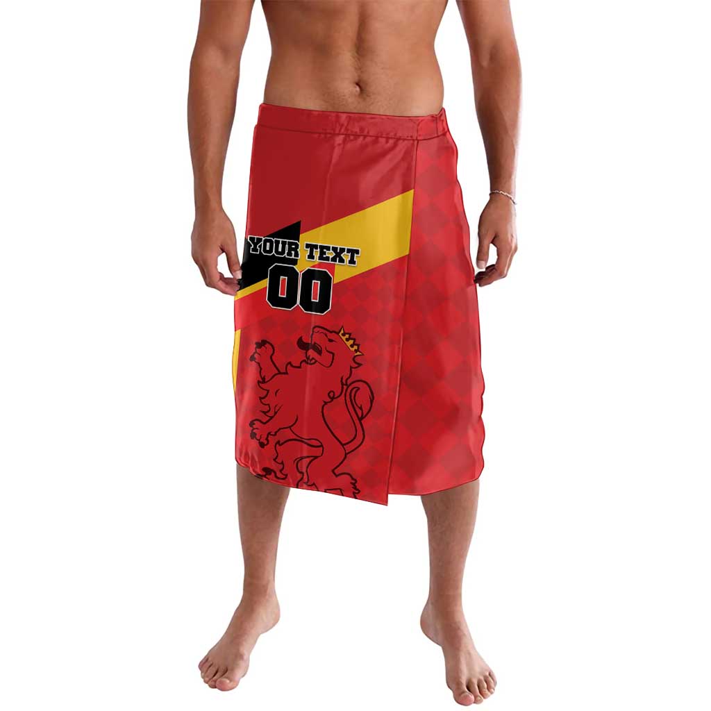 Custom Spain Football Lavalava La Roja Go Champion - Wonder Print Shop