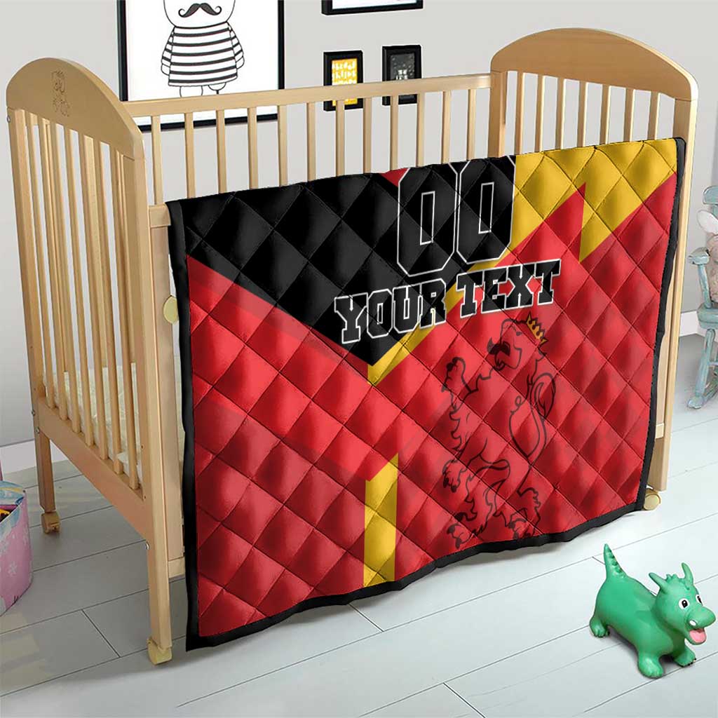 Custom Spain Football Quilt La Roja Go Champion - Wonder Print Shop