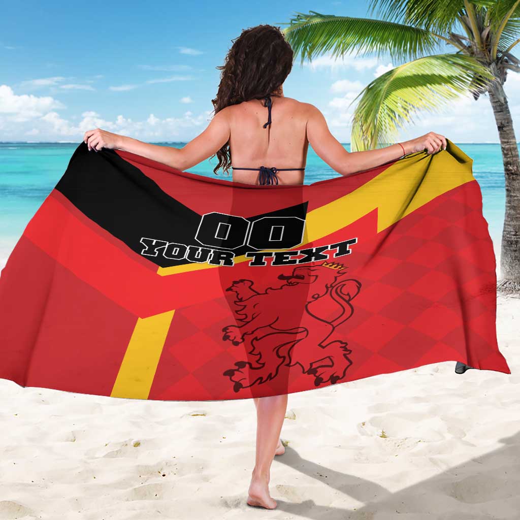 Custom Spain Football Sarong La Roja Go Champion - Wonder Print Shop