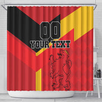 Custom Spain Football Shower Curtain La Roja Go Champoin