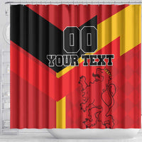 Custom Spain Football Shower Curtain La Roja Go Champoin