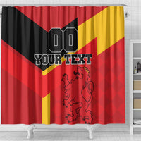 Custom Spain Football Shower Curtain La Roja Go Champoin