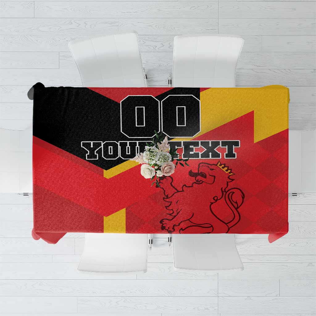 Custom Spain Football Tablecloth La Roja Go Champion - Wonder Print Shop