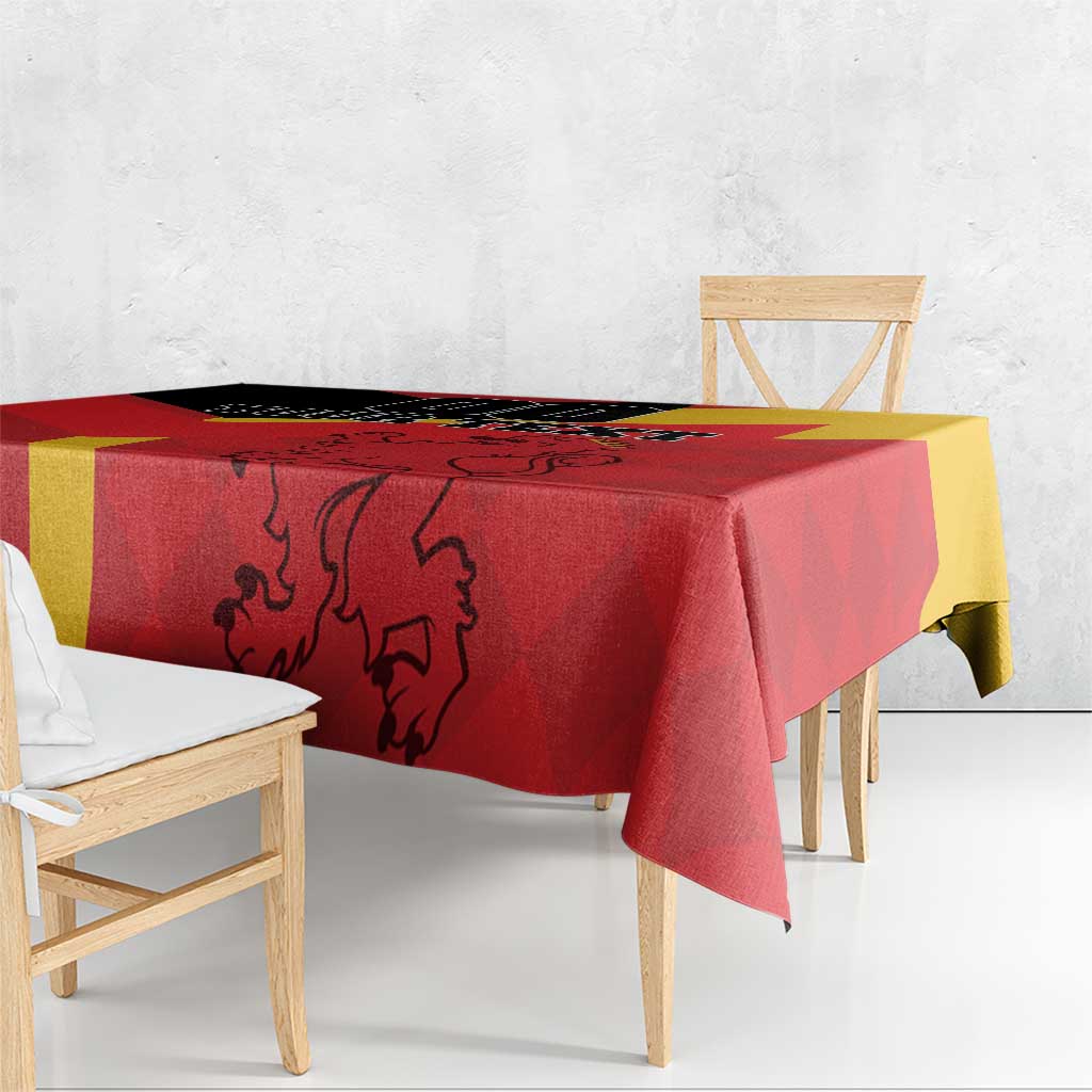 Custom Spain Football Tablecloth La Roja Go Champion - Wonder Print Shop