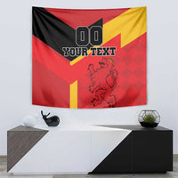 Custom Spain Football Tapestry La Roja Go Champion - Wonder Print Shop