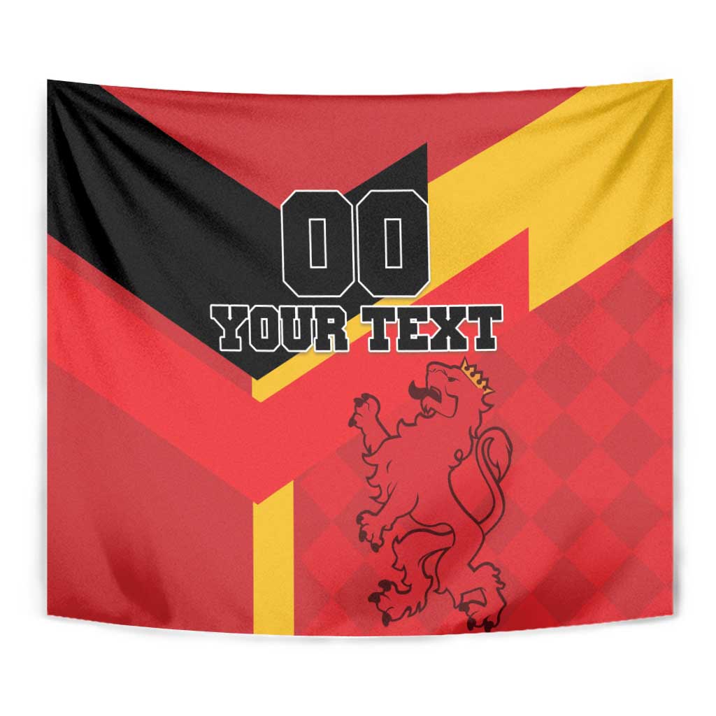 Custom Spain Football Tapestry La Roja Go Champion - Wonder Print Shop