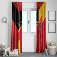 Custom Spain Football Window Curtain La Roja Go Champion - Wonder Print Shop
