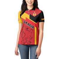 Custom Spain Football Women Polo Shirt La Roja Go Champion - Wonder Print Shop