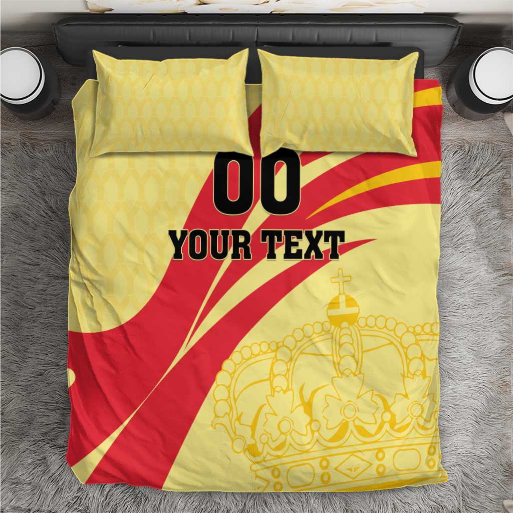 Custom Spain Football Bedding Set Sport Style - Wonder Print Shop